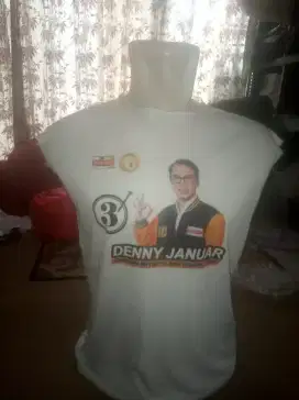 Kaos dan sablon promosi partai