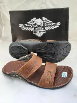 Sandal kulit pria Harley