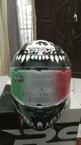 Helm helmet fullface merk RSV original