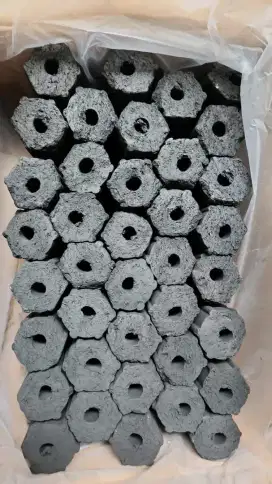 Briket Arang Kayu Murni tanpa di kipas.