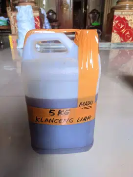 Jual madu Klanceng murni di peras langsung dari sarangnya sekoto