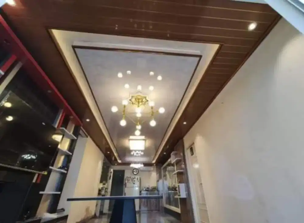 Plafon PVC terpasang baik