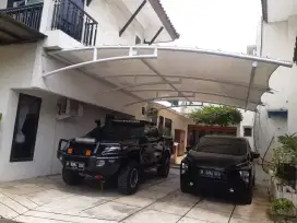 Tenda buat parkir mobil
