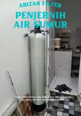 Filter Air Sumur | Penjernih Air Kuning Berkarat Berbau | Bergaransi