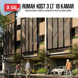 RUKOST LOKASI STRATEGIS LINGKUNGAN ELIT DAN PRIVATE DIJUAL DI MALANG