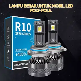 Lampu LED Mobil R10, 110Watt, 28000LM, H11 H4 Super Terang, Sepasang