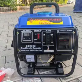Genset General Inverter 1500 Watt Bensin Desain Ringkas Bobot Ringan