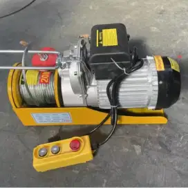 Katrol Listrik / Electric Mini Hoist 1  Ton 20 Meter - 1000kg 20meter