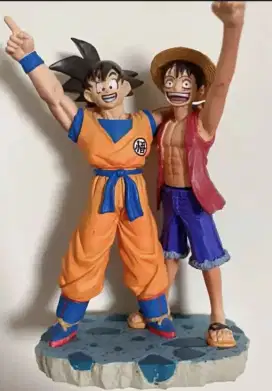 Diecast one piece , mainan dragon ball anime