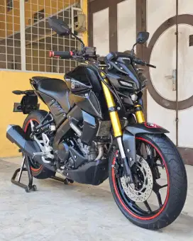 Yamaha MT15 / MT 15 2019, Warna Black Premium Metalic, Unit Mulus.