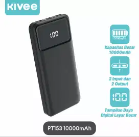 Power Bank Kivee PT153 kap 10.000 mAh