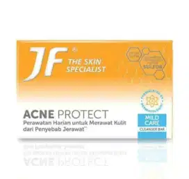 Sabun JF SULFUR Acne Protect mild care cleanser bar 90 g