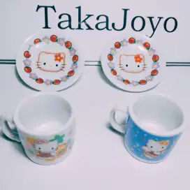 CANGKIR MINI KERAMIK HELLO KITTY
