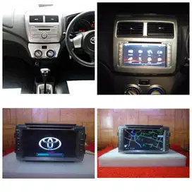 Head unit OEM FIT AGYA Build in GPS offline TH 2013 - 2016 PNP