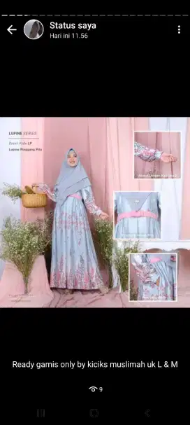 Gamis saja, brand kiciks muslimah