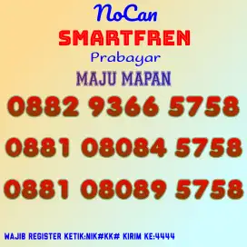 Perdana Smartfren Nomor Cantik Prabayar - Maju Mapan