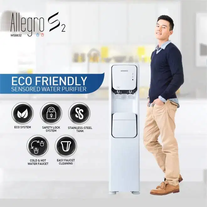 ALLEGRO S2 ADVANCE | DISPENSER TANPA GALON