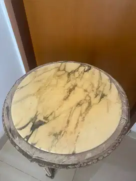 Side table/lamp table/ meja lampu Marmer
