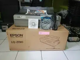 Jual printer secod epson dotmetrix a3 lq -2190