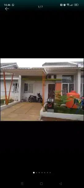 Rumah di sewakan CLUSTER  SAMARA LOT 1