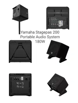 Yamaha Stagepas 200BTR Portable Speaker Original