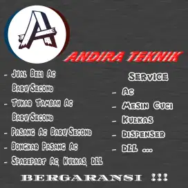 teknisi ac , kulkas , mesin cuci dll