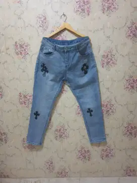 Mulus .authentic celana chrome hearts size 34