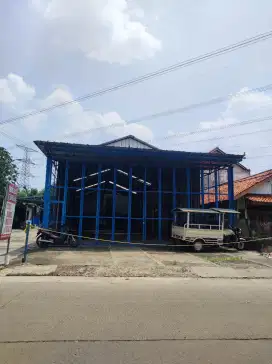 DISEWAKAN GUDANG SIAP PAKAI LOKASI STRATEGIS SELANGKAH KE TOL LIMO