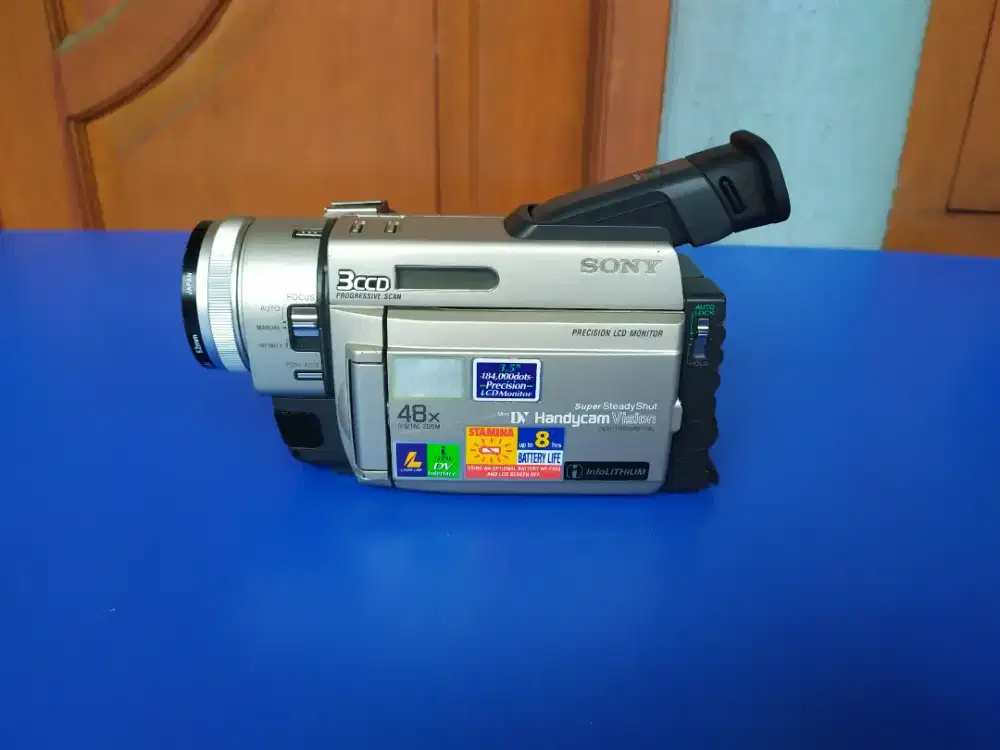 HANDYCAM SONY 3CCD TRV900E KHUSUS PLAYBACK MINI DV MEKANIK BANDEL KUAT