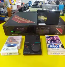 PLAYER KASET2 BETAMAX SONY SL-HF99ES STEREO Hi-Fi KOLEKSI PRIBADI 1986