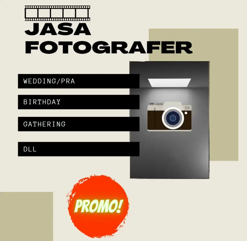 [Promo] Jasa Professional Fotografer & Videografer All Event