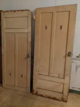3 set Pintu kayu kamper