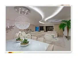 Gypsum #1 Tangerang. Jasa Pasang Plafon Gypsum Partisi Gipsum GRC PVC