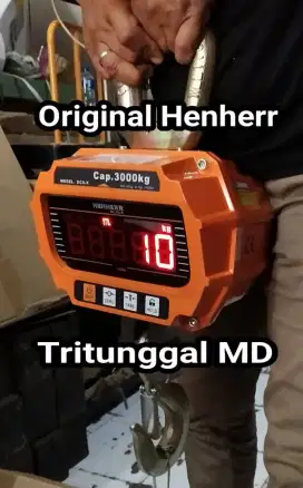 TIMBANGAN DIGITAL GANTUNG 3 TON MURAH BERKUALITAS ORIGINAL HENHERR