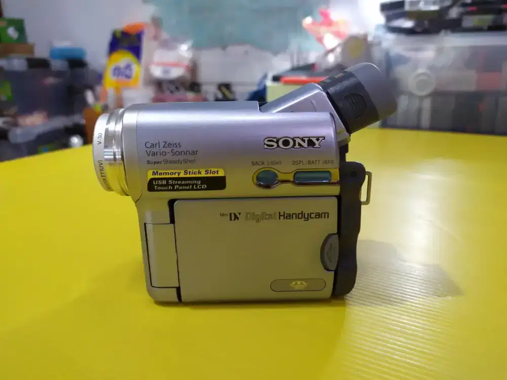 PUTAR ULANG KASET MINI DV HANDYCAM SONY TRV22E MEKANIK BANDEL KUAT NOS