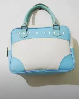 garis cinta handbag tas bekal