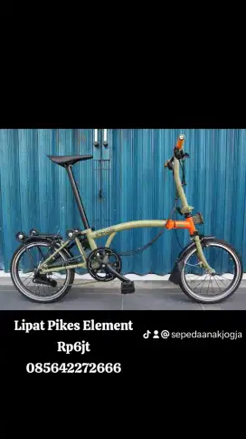 SEPEDA LIPAT 16 ELEMENT PIKES GEN 2 NATURE