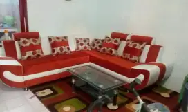 Sofa sudut elegan