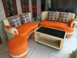 Sofa sudut kaca mata