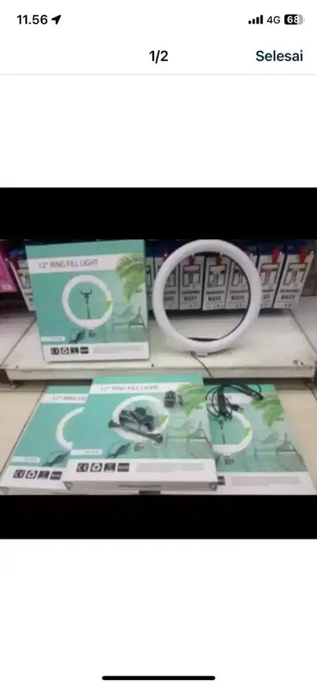 Lampu ringlight 30 cm