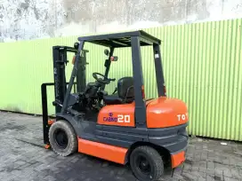 Forklift 2 ton garpu 3 meter 1995 toyota