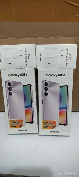 Samsung A05s ram 6/128 baru fresh