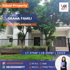 Dijual Rumah Minimalis Graha Famili Blok Favorit, Blok Baru