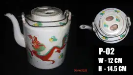 Antique Chinese teapot porcelain