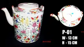 Antique Chinese teapot porcelain 2