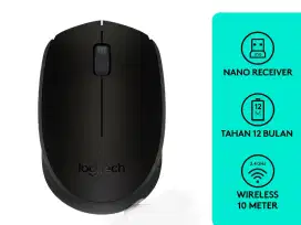 Mouse Wireless Logitech M170 Black