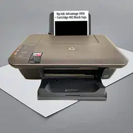 printer hp deksjet 1050lengkap normal siap pakai