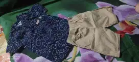 Baju kemeja & celana anak cowo