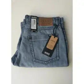 CELANA PANJANG JEANS HUGO Pria Ori (Ramadhan Big Sale s/d 50%)