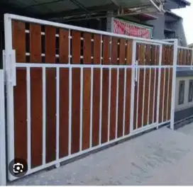 Pagar papan grc
